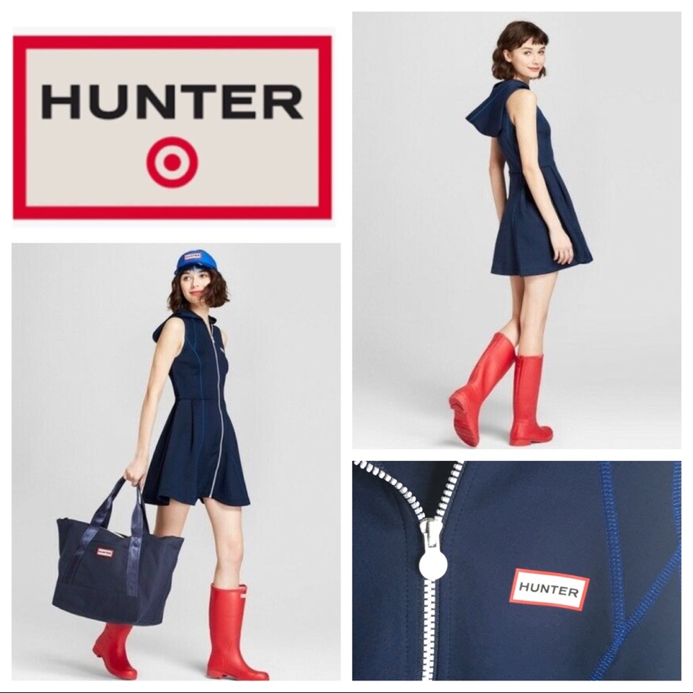 Hunter For Target Zip Front Scuba Skater Dress